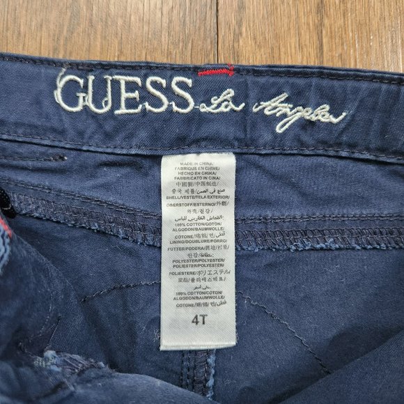 Guess Boys Shorts, Size 4T - Picture 3 of 3